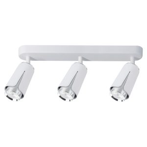 Spot listwa biały chromowany Flower 3xGU10x8W wym:10×48,3x7cm IP20 Milagro 909654 Spot listwa biały chromowany Flower 3xGU10x8W wym:10×48,3x7cm IP20 Milagro 909654