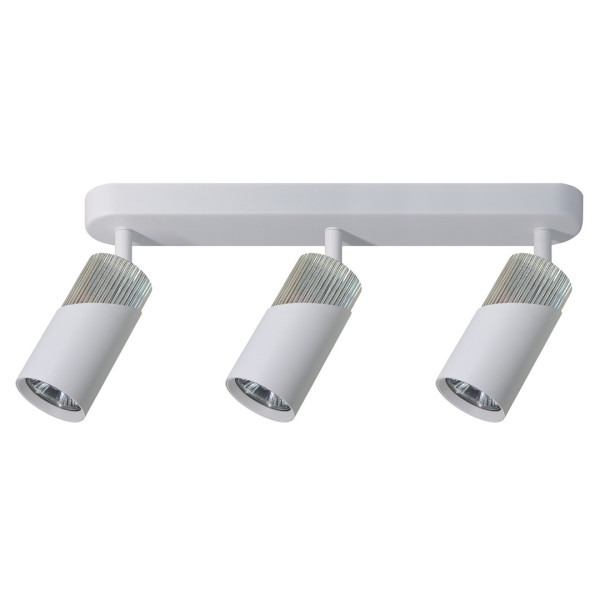 Spot listwa biały chromowany Neo 3xGU10x8W wym:8,35x47,2x5,5cm IP20 Milagro 909210