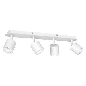 Spot listwa biały Demia 4xGU10x8W wym:15x66x17cm IP20 Luminex 909099 Spot listwa biały Demia 4xGU10x8W wym:15x66x17cm IP20 Luminex 909099