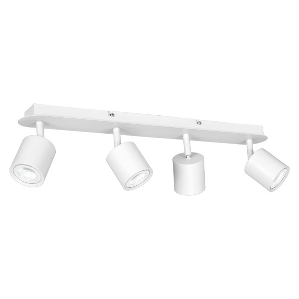 Spot listwa biały Demia 4xGU10x8W wym:15x66x17cm IP20 Luminex 909099