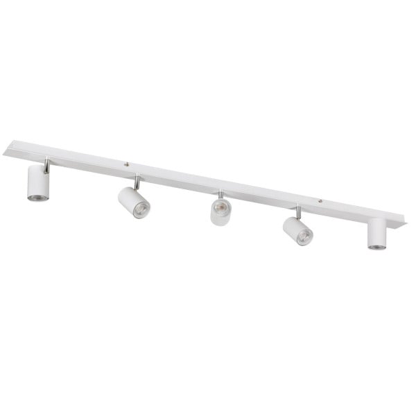 Spot listwa biały Evalo 5xGU10x10W wym:12x123x8cm IP20 Kanlux 908667