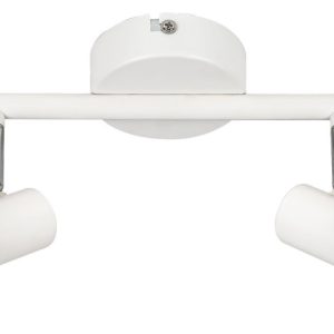 Spot listwa biały Konrad 2xGU10x10W wym:12×27,5x12cm IP20 Rabalux 909237 Spot listwa biały Konrad 2xGU10x10W wym:12×27,5x12cm IP20 Rabalux 909237