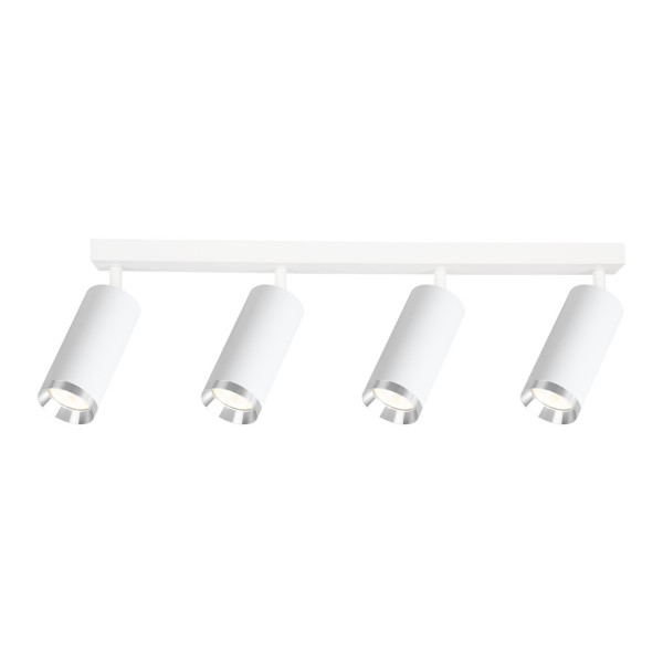 Spot listwa biały MICA 4xGU10x10W wym:19,5x59,5x6cm IP20 Milagro 909092