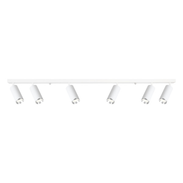 Spot listwa biały MICA 6xGU10x10W wym:19,5x119,5x6cm IP20 Milagro 908670