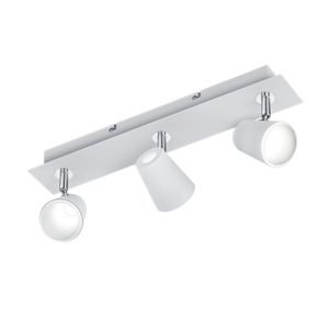 Spot listwa biały NARCOS LED 6W biały ciepły wym:16x45x7,5cm IP20 Trio 908885 Spot listwa biały NARCOS LED 6W biały ciepły wym:16x45x7,5cm IP20 Trio 908885