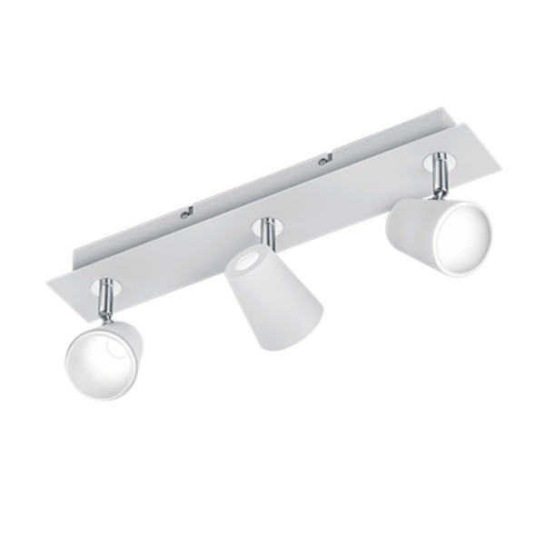 Spot listwa biały NARCOS LED 6W biały ciepły wym:16x45x7,5cm IP20 Trio 908885