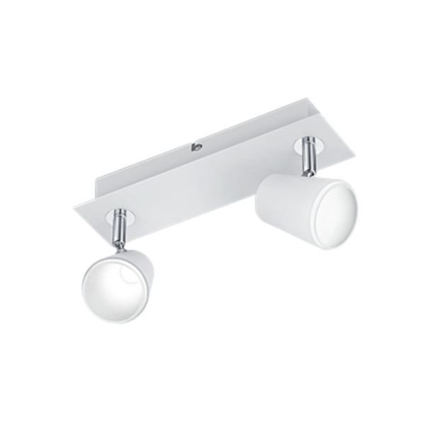 Spot listwa biały NARCOS LED 6W biały ciepły wym:9,5x28,5x28,5cm IP20 Trio 908747