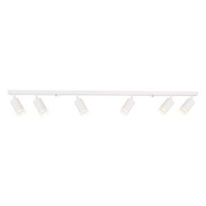 Spot listwa biały PIPE 6xGU10x10W wym:16,5×119,5×5,5cm IP20 Milagro 908990 Spot listwa biały PIPE 6xGU10x10W wym:16,5×119,5×5,5cm IP20 Milagro 908990