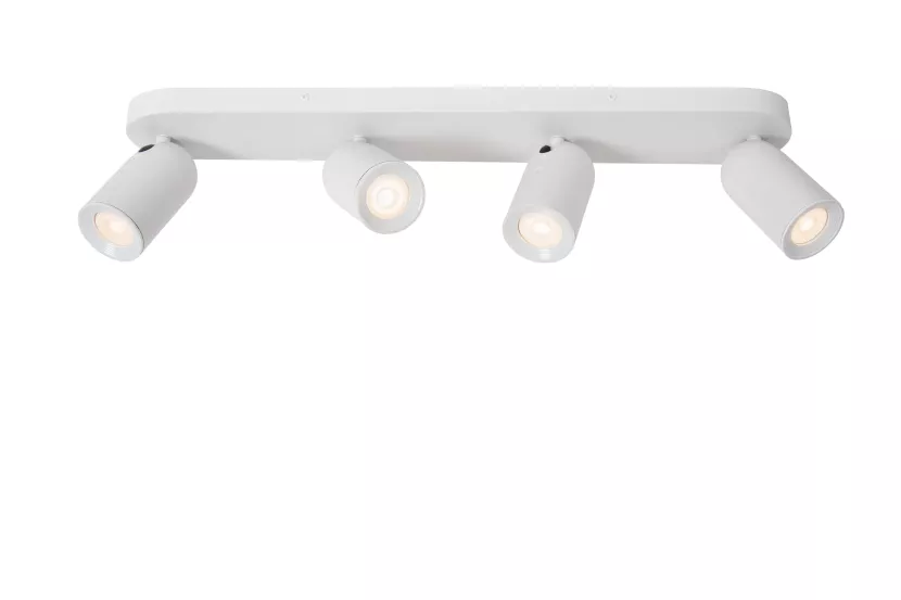 Spot listwa biały Punch 4xGU10x35W wym:10,5x10,5x63cm IP20 Lucide 908731