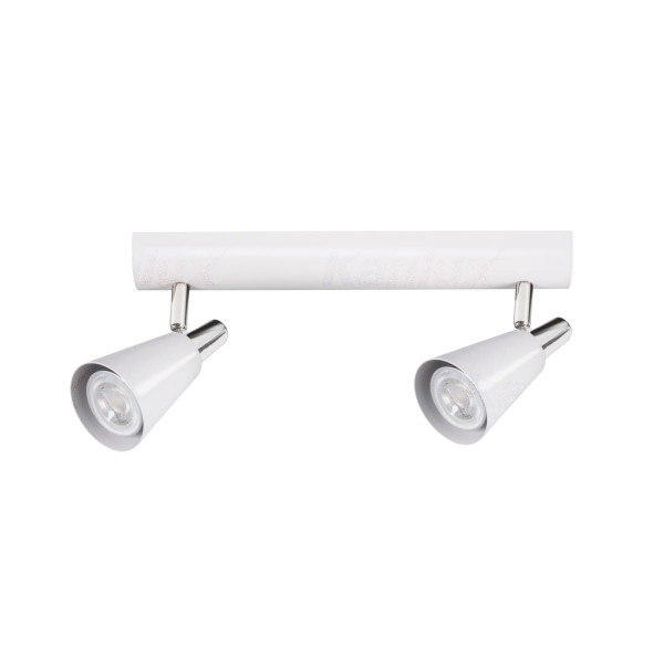 Spot listwa biały SEMPRA 2xGU10x35W wym:12x30,5x6,5cm IP20 Kanlux 909259