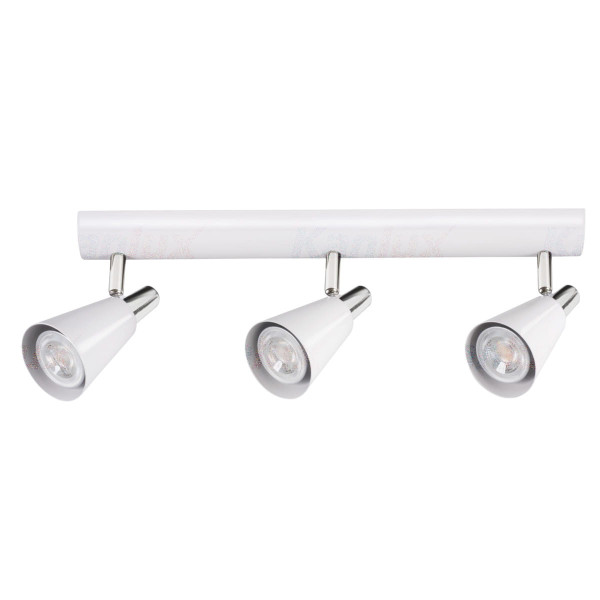 Spot listwa biały SEMPRA 3xGU10x35W wym:12x42,5x6,5cm IP20 Kanlux 908701