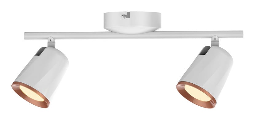 Spot listwa biały Solange LED 12W biały ciepły IP20 Rabalux 909179