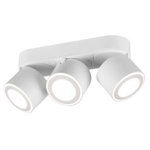 Spot listwa biały TAURUS LED 5W biały ciepły wym:10,6×27,3×8,7cm IP20 Trio 908840 Spot listwa biały TAURUS LED 5W biały ciepły wym:10,6×27,3×8,7cm IP20 Trio 908840