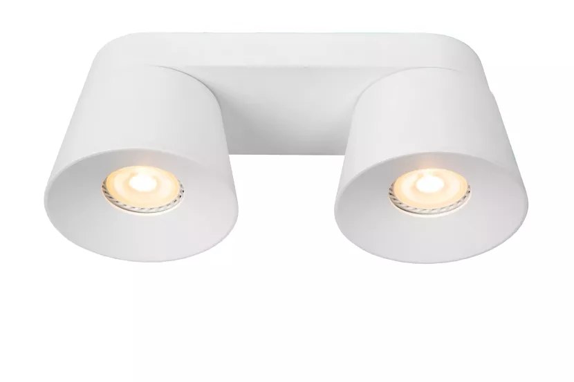Spot listwa biały Trigono 2xGU10x40W wym:10,5x24,5x10,5cm IP20 Lucide 909039