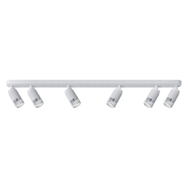 Spot listwa biały Vertical 6xGU10x8W wym:8,6x119,5x6cm IP20 Milagro 908837