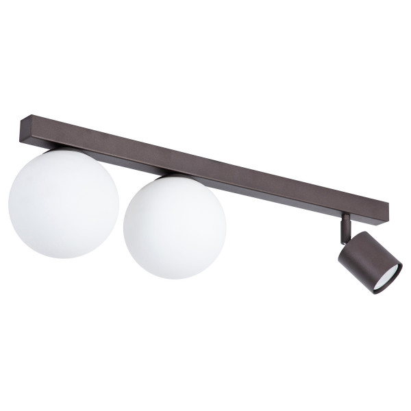 Spot listwa brązowo-biały TAVIRA 3xG9x10W wym:18x60x12cm IP20 Sigma 909013