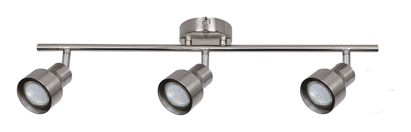 Spot listwa chrom satyna Blake 3xGU10x10W wym:12x58x14,5cm IP20 Rabalux 917254