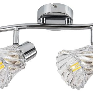 Spot listwa chromowany Hestia 2xE14x12W wym:13,5×26,5×13,5cm IP20 Rabalux 909202 Spot listwa chromowany Hestia 2xE14x12W wym:13,5×26,5×13,5cm IP20 Rabalux 909202