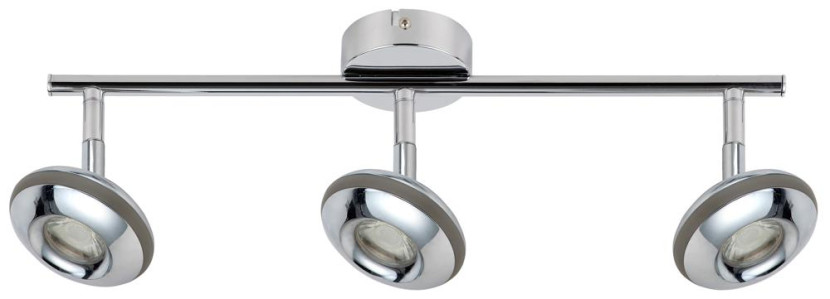Spot listwa chromowany SKIPPER LED 18W biały ciepły IP20 Candellux 864093 Spot listwa chromowany SKIPPER LED 18W biały ciepły IP20 Candellux 864093