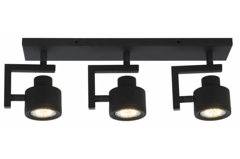 Spot listwa czarny Alenis 2 3xGU10x50W wym:15x41x8cm IP20 Reality 908882