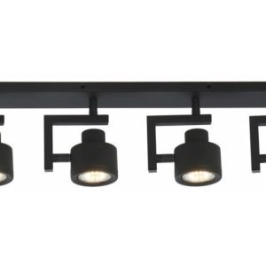 Spot listwa czarny Alenis 2 4xGU10x50W wym:15x57x8cm IP20 Reality 909683 Spot listwa czarny Alenis 2 4xGU10x50W wym:15x57x8cm IP20 Reality 909683