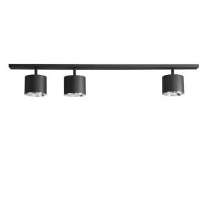 Spot listwa czarny BOT 3xES111x60W wym:15,5x100x11,5cm IP20 Aldex 908706