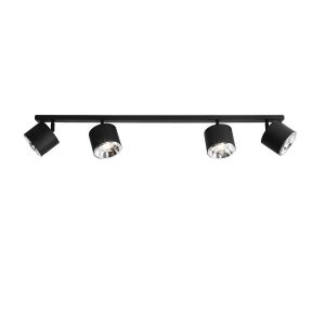 Spot listwa czarny Bot 4xES111x35W wym:15x100x15cm IP20 Aldex 908834