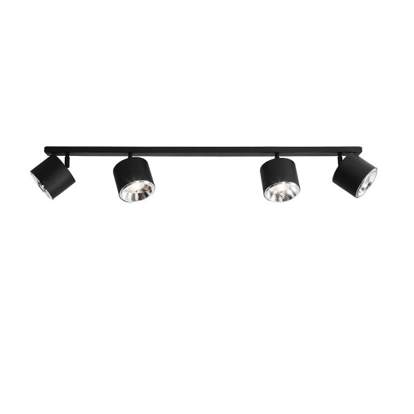 Spot listwa czarny Bot 4xES111x35W wym:15x100x15cm IP20 Aldex 908834