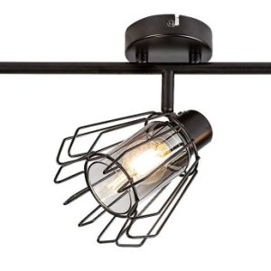 Spot listwa czarny-dymiony EMERENCIA 3xE14x40W wym:19x71x13cm IP20 Rabalux 910570