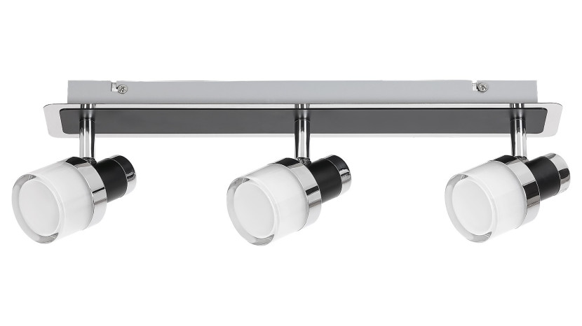 Spot listwa czarny Harold LED 15W biały neutralny IP44 Rabalux 909253