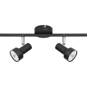 Spot listwa czarny Konrad 4xGU10x10W wym:14x60x8cm IP20 Rabalux 908732