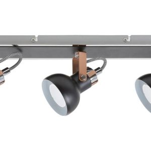 Spot listwa czarny matowy Balzac 3xGU10x10W wym:18x43x15cm IP20 Rabalux 910573