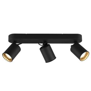 Spot listwa czarny PAGO 3xGU10x35W wym:15x41x7cm IP20 Trio 908879 Spot listwa czarny PAGO 3xGU10x35W wym:15x41x7cm IP20 Trio 908879