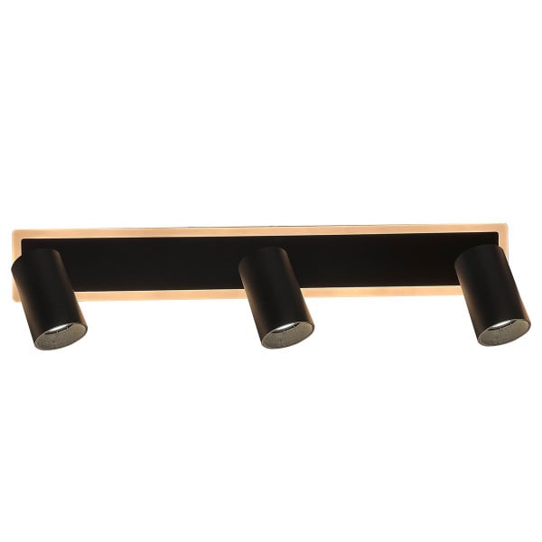 Spot listwa czarny PARMA 4xGU10x10W wym:14x55x5,5cm IP20 Light Prestige 908710
