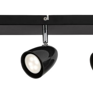 Spot listwa czarny PERICO 3xGU10x5W wym:15x43x7cm IP20 Rabalux 909032 Spot listwa czarny PERICO 3xGU10x5W wym:15x43x7cm IP20 Rabalux 909032