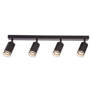 Spot listwa czarny PIPE 4xGU10x10W wym:16,5×59,5×5,5cm IP20 Milagro 909049 Spot listwa czarny PIPE 4xGU10x10W wym:16,5×59,5×5,5cm IP20 Milagro 909049
