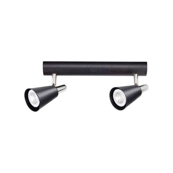 Spot listwa czarny SEMPRA 2xGU10x35W wym:12x30,5x6,5cm IP20 Kanlux 908918