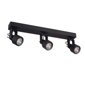 Spot listwa czarny SONDA 3xGU10x10W wym:15x6x45cm IP20 Kanlux 908716 Spot listwa czarny SONDA 3xGU10x10W wym:15x6x45cm IP20 Kanlux 908716