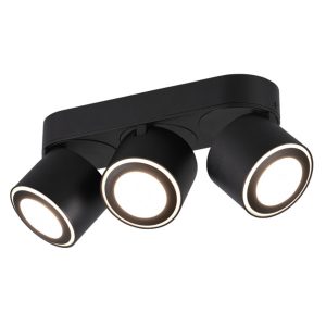 Spot listwa czarny TAURUS LED 5W biały ciepły IP20 Trio 908768 Spot listwa czarny TAURUS LED 5W biały ciepły IP20 Trio 908768
