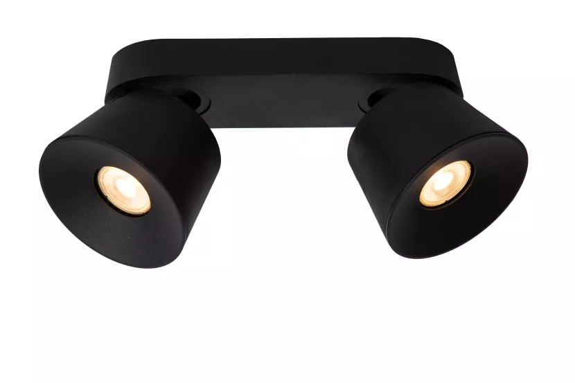 Spot listwa czarny Trigono 2xGU10x40W wym:10,5x24,5x10,5cm IP20 Lucide 908752
