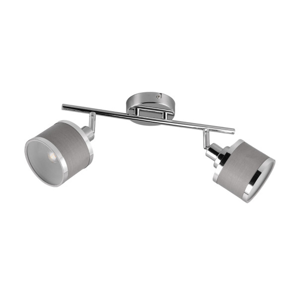 Spot listwa srebrny Arosa 2xE14x28W wym:19x10x52,5cm IP20 Trio 909033