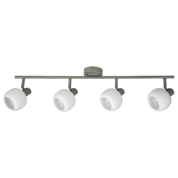 Spot listwa zielono-biały Soraya 4xE14x12W wym:18x76x17cm IP20 Rabalux 962088