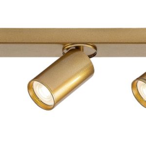 Spot listwa złoty MIRINA 3xGU10x5W wym:13x38x5,5cm IP20 Rabalux 908740 Spot listwa złoty MIRINA 3xGU10x5W wym:13x38x5,5cm IP20 Rabalux 908740
