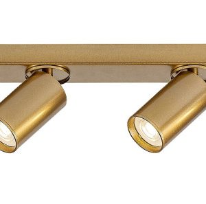 Spot listwa złoty MIRINA 4xGU10x5W wym:13x58x5,5cm IP20 Rabalux 909078 Spot listwa złoty MIRINA 4xGU10x5W wym:13x58x5,5cm IP20 Rabalux 909078