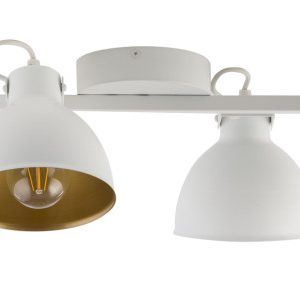 Spot Mars biało-złoty 4xE27x15W wym:17x74x27cm IP20 Sigma Lighting 1037362 Spot Mars biało-złoty 4xE27x15W wym:17x74x27cm IP20 Sigma Lighting 1037362