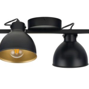 Spot Mars czarno-złoty 4xE27x15W wym:17x74x27cm IP20 Sigma Lighting 1037386 Spot Mars czarno-złoty 4xE27x15W wym:17x74x27cm IP20 Sigma Lighting 1037386