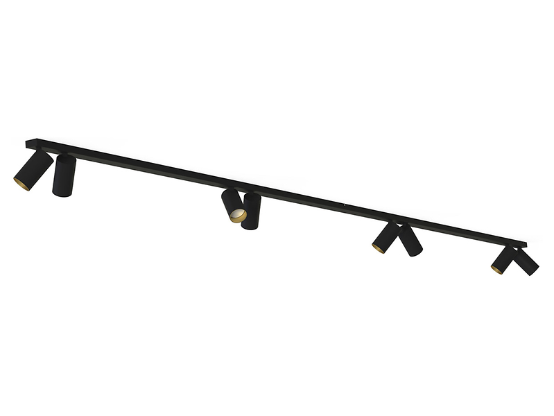Spot Mono Corner-punktowy stalowy czarny 44063