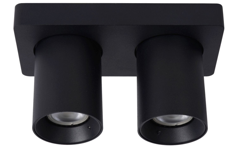 Spot NIGIEL czarny 2xGU10x5W wym:12x20x10cm IP20 Lucide 1038973