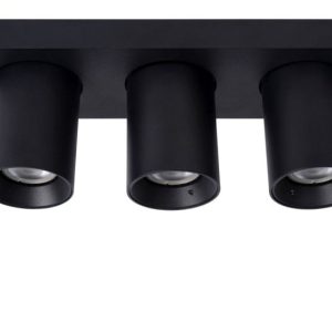Spot NIGIEL czarny 3xGU10x5W wym:12x30x10cm IP20 Lucide 1039011