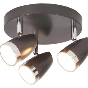 Spot okrągły antracyt Karen LED 12W biały ciepły IP20 Rabalux 909170